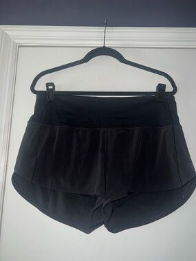 lululemon athletica Black Athletic Shorts with Liner